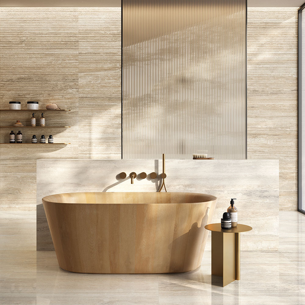 Travertine Bathroom